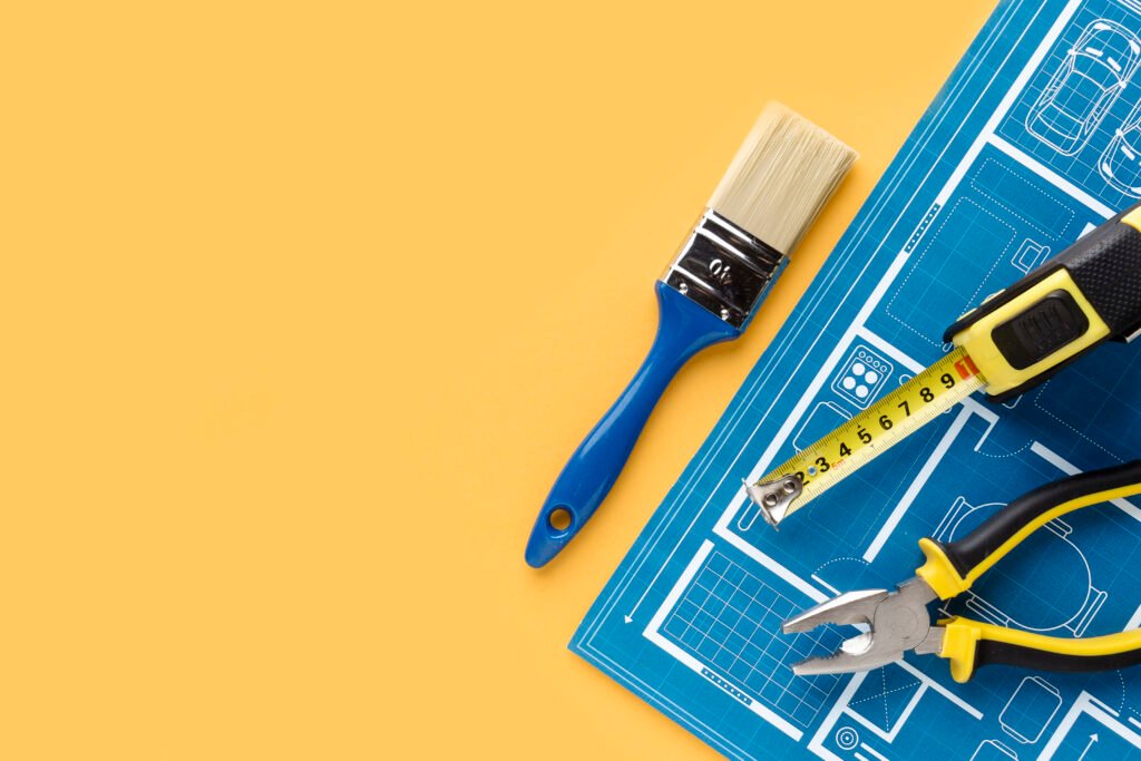 PAINT • Oil bound distemper paint in all rooms • All weather guard paint for extermal portion. • Gypsum finishes on walls in all rooms.