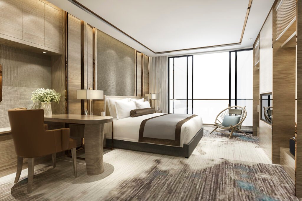 LIVING, BED & KITCHEN 800 x 800 mm. vitrified tiles flooring & skirting in entire flat